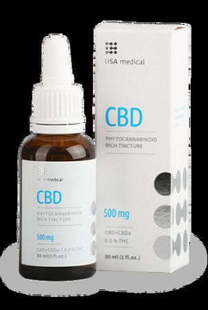 USA Medical CBD olaj 30ml 500mg