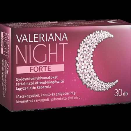 VALERIANA NIGHT FORTE KAPSZULA, 30 db