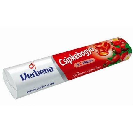 Verbena rolls cukor csipkebogyó 32 g, 32 g