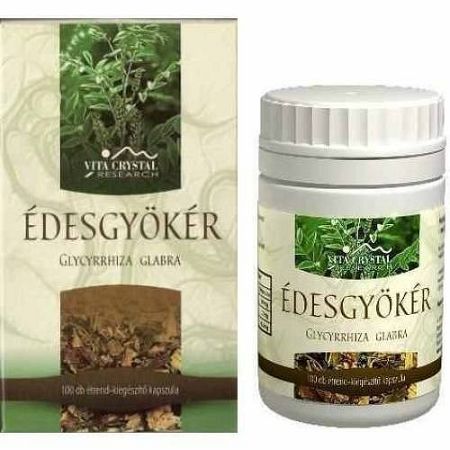Vita Crystal Édesgyökér kapszula, 100 db
