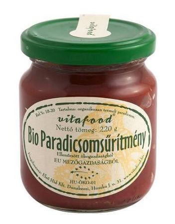 Vitafood bio paradicsomsürítmény 220 g