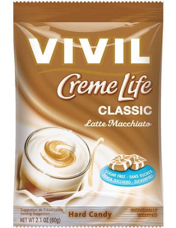 Vivil creme l. Zacskós kávés cukor, 40 g
