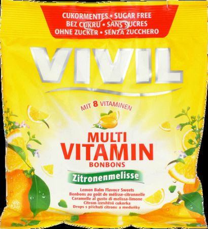 Vivil multivitamin lemon cukor 60 g