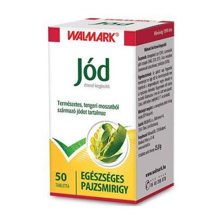Walmark Jód Tabletta, 50 db