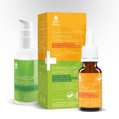 WTN D3 - K2- A-vitamin komplex, 20 ml + 100 ml