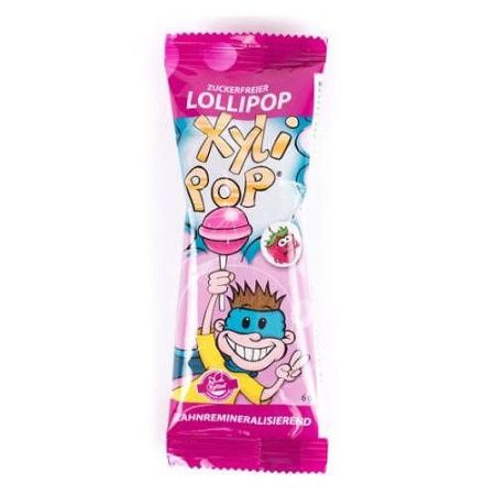 Xylipop Xilites Nyalóka Eper ízű 6 g