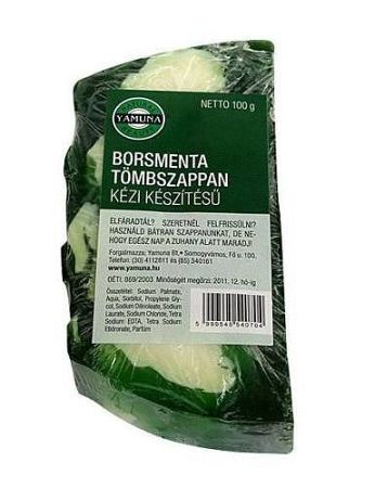 Yamuna tömbszappan, 100 g - Borsmenta