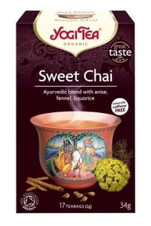 Yogi Bio Édes chai tea, SWEET CHAI, 17 filter