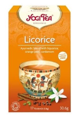 Yogi Bio Édesgyökér tea, LICORICE, 17 filter