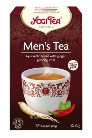 Yogi Bio Férfi tea, MEN'S TEA, 17 filter