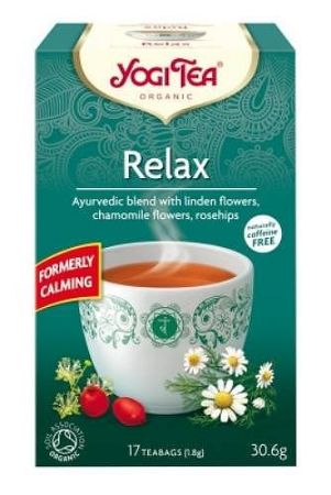 Yogi Bio Relaxáló tea, RELAX, 17 filter
