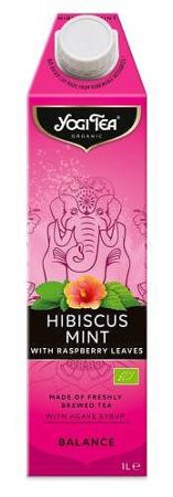Yogi jeges tea Balance Hibiszkusz-menta, 1l