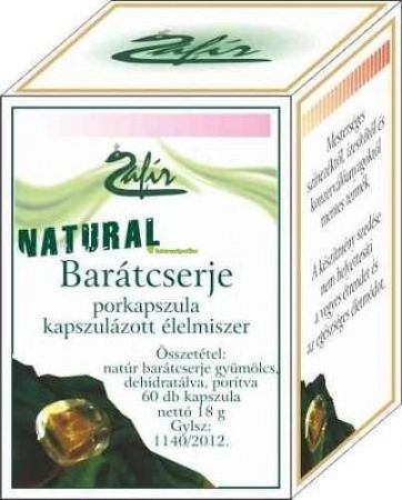 Zafir barátcserje por kapszula, 60 db