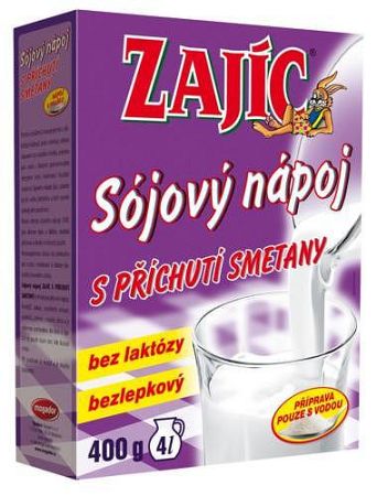 Zajic szója italpor tejszínes, 400 g