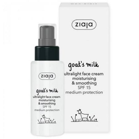 ZIAJA KECSKETEJES ARCKRÉM ULTRA LIGHT, 50 ml