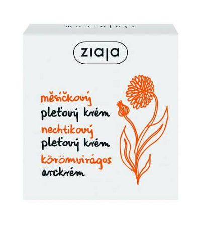 ZIAJA KÖRÖMVIRÁG ARCKRÉM, 50 ml