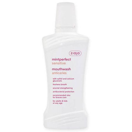 ZIAJA Szájvíz Mintperfect Sensitive, 500 ml