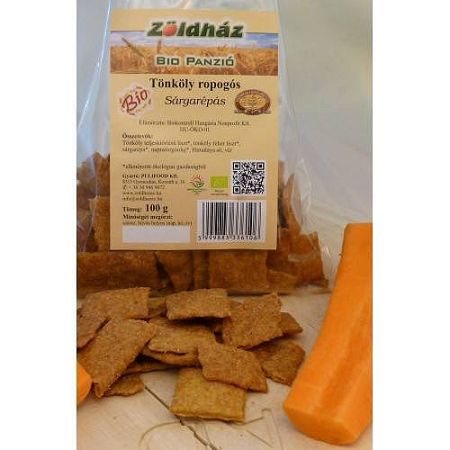 Zöldház Bio Tönköly Ropogós Sárgarépás, 100 g