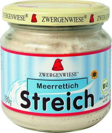 Zwergenwiese Bio Szendvicskrém tormás 180g