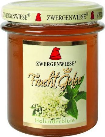 Zwergenwiese Gyümölcszselé Bodza BIO  , 195 g