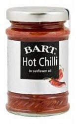 Bart csípős chili napraforgó olajban, 95 g