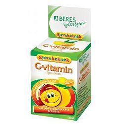 Béres C-vitamin rágótabletta gyerekeknek, 30 db