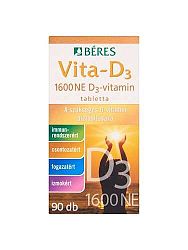 Béres Vita-d3 1600 Ne Tabletta 90 db