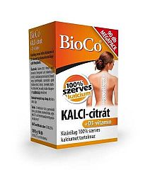 Bioco kalci-citrát+d3-vitamin filmtabl., 90 db