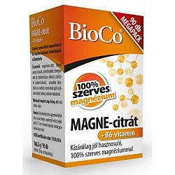 Bioco magne-citrát+b6 vitamin megapack, 90 db