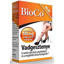 BioCo Vadgesztenye tabletta, 80 db