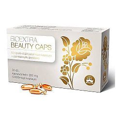 Bioextra Beauty Caps bőrápoló olajat tartalmazó kapszula, 30 db KÜLSŐLEG