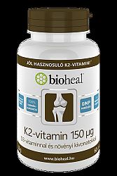 Bioheal K2-vitamin 150 μg  D3-vitaminnal és növényi kivonatokkal, 60+10 db