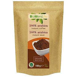 Biomenü bio 100% arabica instant kávé, 100 g