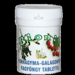 Bionit fokhagyma-galagonya-fagyöngy tabletta, 70 db