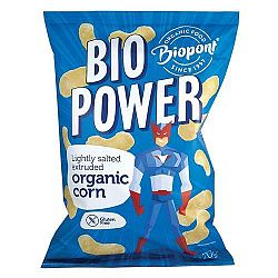 Biopont Bio Power Extrudált Bio Kukorica Enyhén Sós Gluténm, 70 g