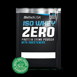 BioTech Iso Whey ZERO Lactose Free fehérje készítmény, Berry brownie ízesítés, 25 g