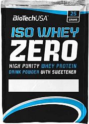 BioTech Iso Whey ZERO Lactose Free fehérje készítmény, Piña colada ízesítés, 25 g