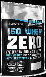 BioTech Iso Whey ZERO Lactose Free fehérje készítmény, vanília ízesítés 500 g
