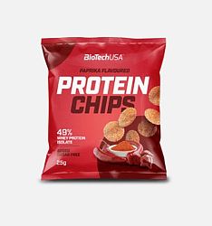 Biotech Protein Chips, paprika ízű, 25g