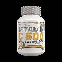 BioTech Vitamin C 500 rágótabletta, 120 db