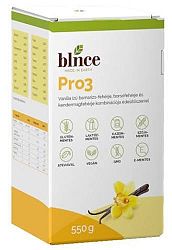 blnce Pro3 vanília ízű növényi fehérje, 550 g