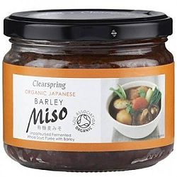 Clearspring Miso árpából üveges, 300 g