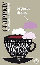 Clipper Detox (méregtelenítő) bio fehér tea, 20 filter