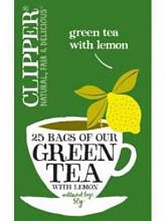 Clipper Zöld tea citrommal, 20 filter