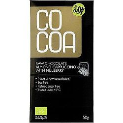 COCOA BIO NYERS CSOKOLÁDÉ MAND.CAPU-EPER, 50 g
