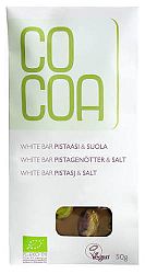 COCOA BIO WHITE BAR PISZTÁCIA&SÓ, 50 g