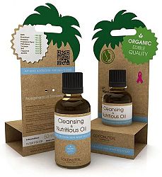 Coconutoil Cosmetics Arcregeneráló és sminklemosó olaj, 50 ml