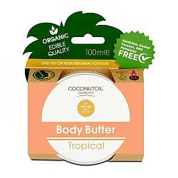 Coconutoil Cosmetics Bio Trópusi Testvaj, 100 ml