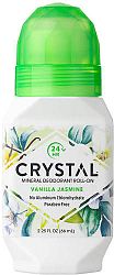 crystal ess. deo roll-on vanília-jázmin, 66 ml