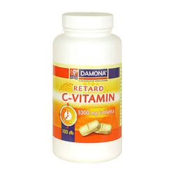 Damona C-vitamin 1000 mg Retard tabletta, 100 db